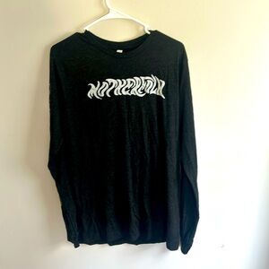 Ladies Long Sleeve Band (Motherfolk) tee - Large